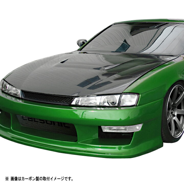 楽天市場】S14 シルビア 後期 カーボンボンネット Type1 オリジン 