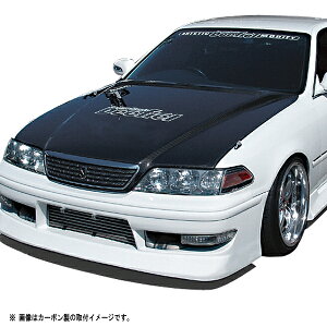 JZX100 マーク2 カーボンボンネット Type2 全年式 オリジン ORIGIN Labo オリジンラボ カーボン エアロ カスタム パーツ カー用品 外装 エクステリア ドレスアップ 冷却 ボンネット マークツー マー