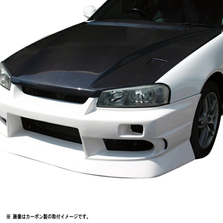 楽天市場】R34 スカイライン FRPボンネット Type2 全年式  