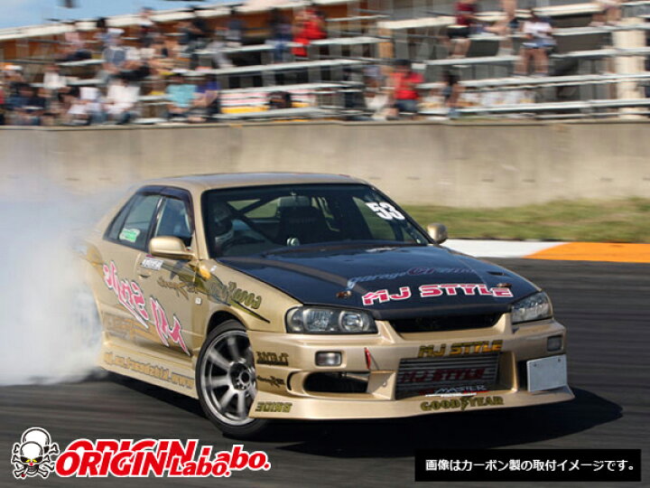楽天市場】R34 スカイライン FRPボンネット Type2 全年式  