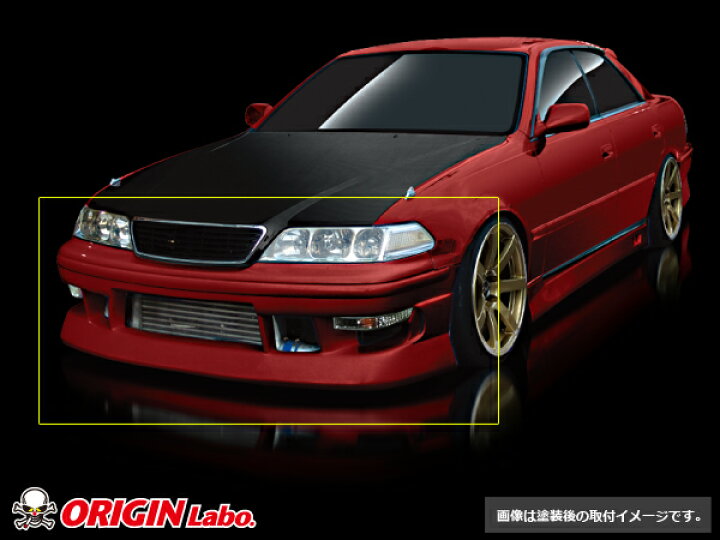 楽天市場】JZX100 マーク2 全年式 フロントバンパー ストリームライン 
