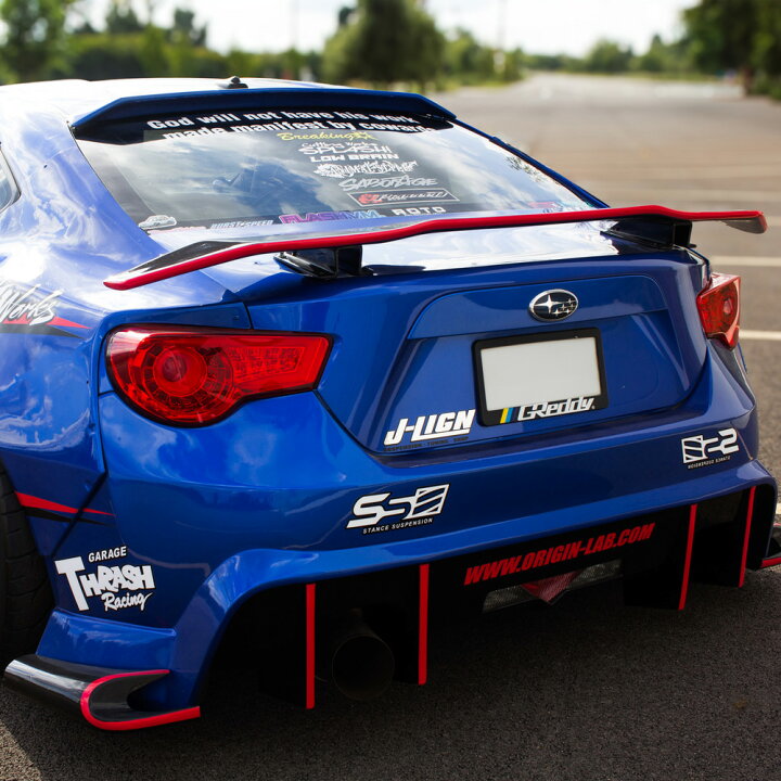 楽天市場】GTウイング カーボン製 3D形状 汎用 イーグルスタイル仕様  