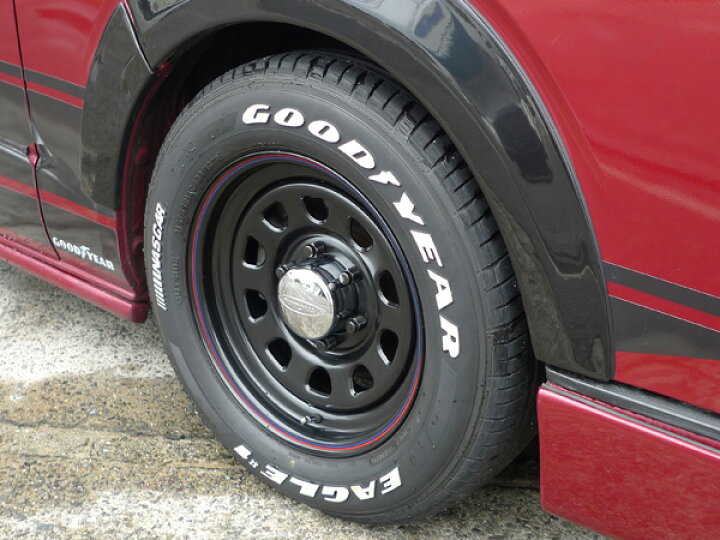 楽天市場】【4本組】200系 ハイエース タイヤホイールセット Daytona 