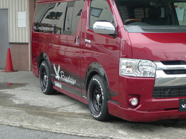 楽天市場】【4本組】200系 ハイエース タイヤホイールセット Daytona 