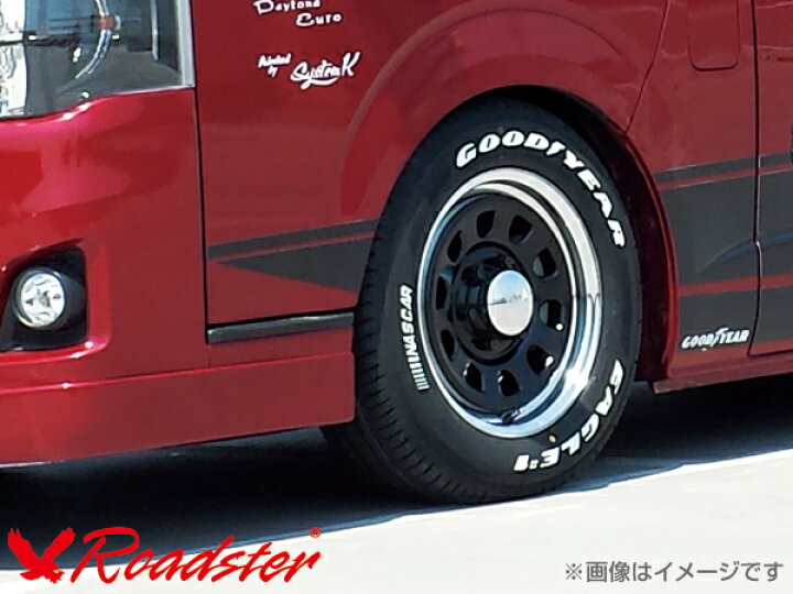 楽天市場】【4本組】200系 ハイエース タイヤホイールセット Daytona  