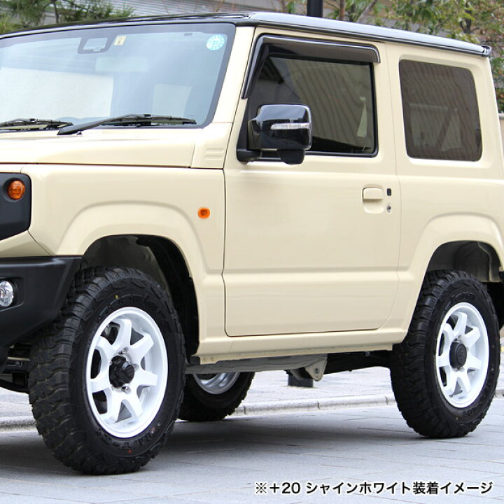 楽天市場】【4本セット】ジムニー ホイール MUD-SR7 16インチ 5.5J -20 