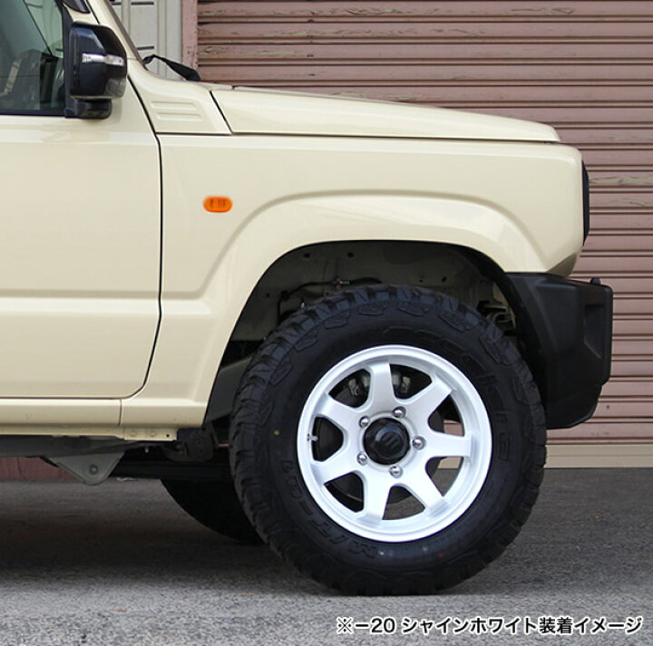 楽天市場】【4本セット】ジムニー ホイール MUD-SR7 16インチ 5.5J -20 