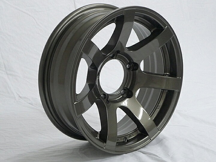 楽天市場】ジムニー ホイール MUD-S7 16インチ 5.5J -20 ガン 
