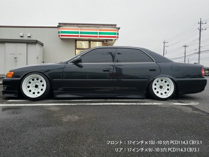 楽天市場】スチールホイール てっちん 鉄チン ホイール 17インチ×10J  