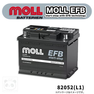 MOLL �o�b�e���[ L1 LN1 EFB �A�C�h�����O�X�g�b�v start-stop with EFB technology �A���ԗp 82052