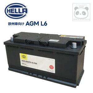 HELLA �o�b�e���[ LN6 L6 AGM XCELERATE ULTRA ���B�� AGM-L6
