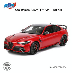BBC1852-21 ~jJ\ tBMA ROSSO Alfa Romeo GTAm fJ[ ROSSO 1/18 model car At@I WA GTAm BBR 1/18 ANP[Xt LimitedEdition 052/250 菤i Vi