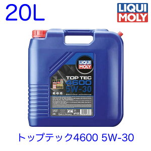 3757 LIQUIMOLY L GWIC Top Tec 4600 5W-30 gbvebN4600 5W30 20L K\p fB[[pIC Aԗp ACEA C2/C3 API SN BMW Longlife-04 MB-Freigabe 229.31/229.51/229.52,