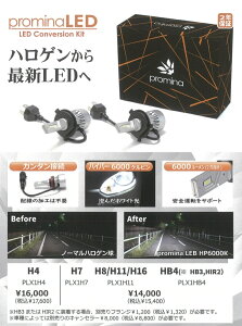 �V�[�o�X�����N �n���Q������LED LED�R���o�[�W�����L�b�g H4/H7/H8/H11/H16/HB4/HB3/HIR2 6000�P���r�� 6000���[���� 2�N�ۏ� ���H�s�v PLX1H4/PLX1H7/PLX1H11/PLX1HB4