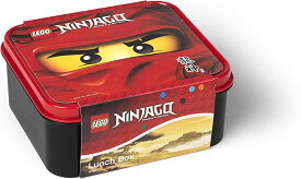 LEGO NINJAGO ランチボックス Bright Red Bright Blue レゴ ランチボックス 弁当 持ち手 鞄 男の子 女の子 幼稚園 小学校 ハンドルタイプ ROOM COPENHAGEN 弁当箱 収納ボックス おもちゃ箱 ニンジャゴー 忍者