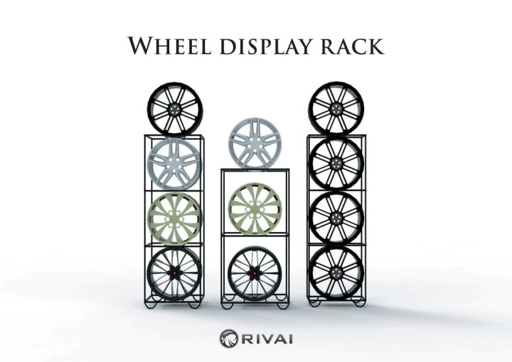 楽天市場】新品 ホイールラック Wheel Rack ディスプレイ アルミ 