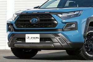 JAOS tgop[K[h hi }bgubN RAV4 50n AdventureFRONT BUMPER GUARD RAV4 19+ MATTE BLACK