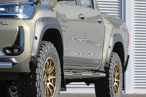 JAOS ジャオス オーバーフェンダー type-X 未塗装品 ハイラックス 125系 B137098NP