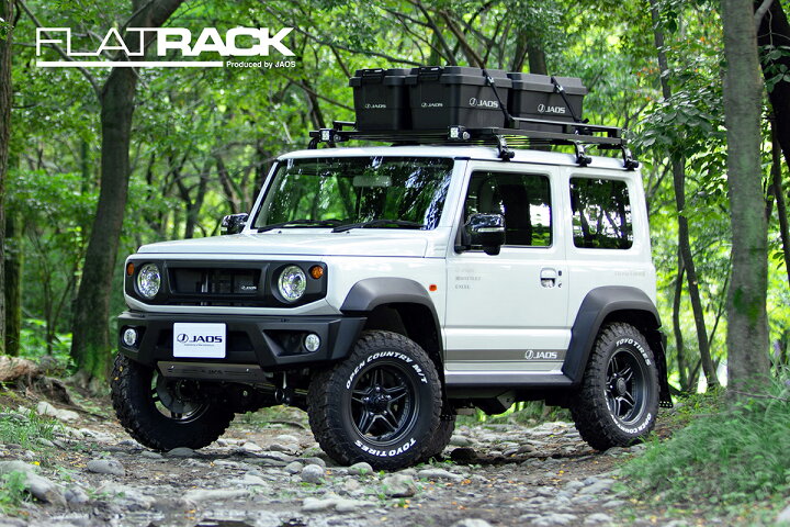 楽天市場】JAOS フラットラック ジムニー JB64系 JB74系 SIERRA 1250 