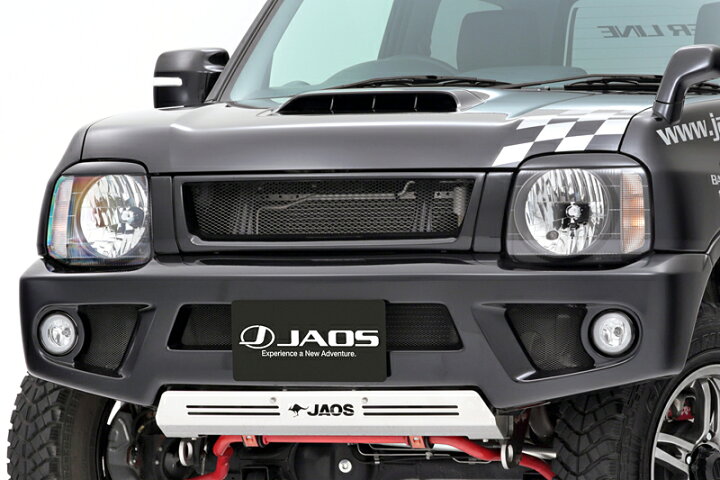 楽天市場 Jaos フロントグリル 未塗装 ジムニー Jb23系 98年10月 18年2月 製造対応 B グリル カスタム Suzuki Jimnny かっこいい Parts Shop 4u
