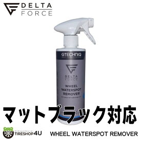 DELTA FORCE WHEEL WATERSPOT REMOVER デルタフォース ホイール ウォータースポット リムーバー マット塗装対応 水染み 水垢 ウロコ除去