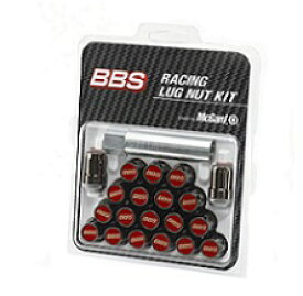 【複数購入最大P10倍】BBS ビービーエス 正規品 レーシングラグナット ブラック x レッド M12 P1.5 P1.25 マックガード社製 ホイールナット レーシングナット Racing Lug Nut(Red) PLGM125BKR PLGM15BKR