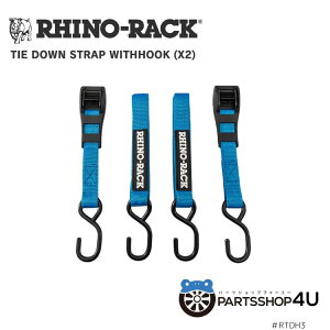 yRHINO-RACKz TIE DOWN STRAP WITH HOOK 3M (PR) CmbN ^C_EXgbvtbN 3m ^C_ExgZbg u[ (STRAIGHT/Xg[g) AEghA Lv x nCG[X