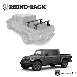 �yRHINO-RACK�zJEEP �O���f�B�G�[�^�[ JT �p ���C�m���b�N RECONN-DECK BAR (1500mm) BLACK 2�{ ���t���L�b�g JC-01271