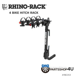 yőP41{zyRHINO-RACKzCmbN 4 BIKE CARRIER HITCH MOUNT qb`}Eg oCNLA RBC053