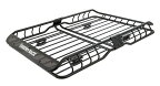 【RHINO-RACK】ライノラック XTray Large ルーフマウント カーゴ バスケットかご 黒 ルーフラック 防さび 防錆び カーキャリアアウトドア キャンプ キャリア カーキャリー荷物 ソロキャンプ