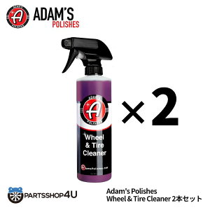 yKizAdamfs Wheel & Tire Cleaner zC[&^CN[i[ 2{Zbg ^CƃzC[𓯎ɐ􂦂 WTC109-01-016 Adamfs polishes A_X |bV S D    55001030004 