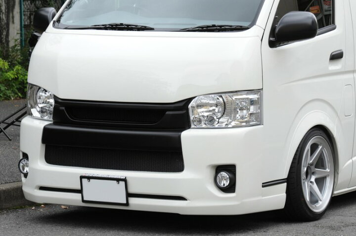 楽天市場】TSD styling 3型4型エアロ HIACE ワイドルックバンパー TYPE 