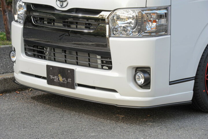 楽天市場 Tsd Styling Hiace ハイエース Hiace ３型４型エアロ Sd Styling フリッパー リップスポイラー用 3型ナロー 4型ナロー 大型商品 メーカー直送の為個人様宅発送 代金引換不可となります 送付先は取付店様へお願い致します Parts Shop 4u