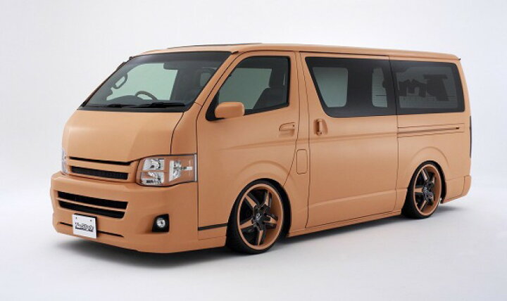 楽天市場】TSD styling 3型4型エアロ HIACE ワイドルック 