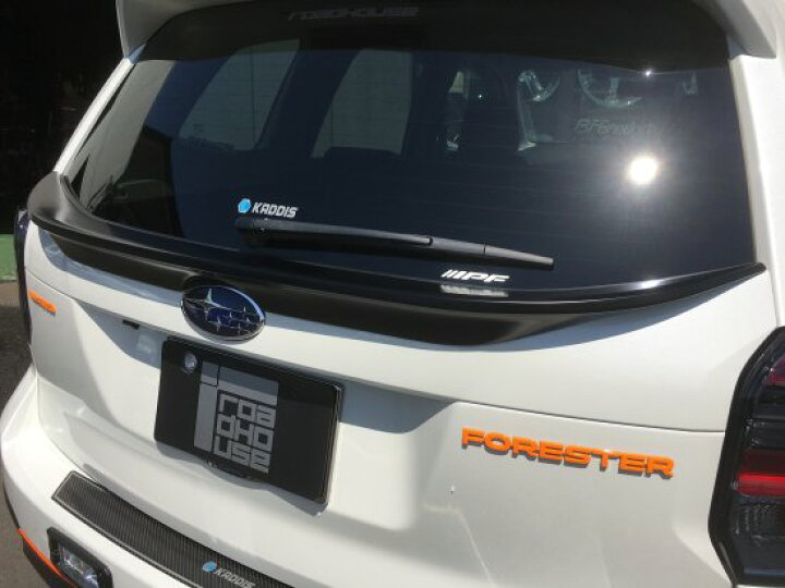 楽天市場】フォレスターSJ# KADDIS AR4リアゲートスポイラー KD 