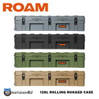 ROAM ラギッドケース 128L Rolling Rugged Case Slate Black アウトドア 収納 頑丈 後部座席 荷台 ルーフラック キャンプ 防塵 防水 おしゃれ かっこいい アメリカ スキー スノーボード 頑丈 box