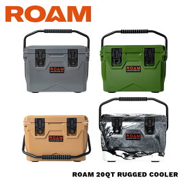 クーラーボックス 18.9リットルRUGGED COOLER 20QT 約18.9L 【極冷え】ROAM ADVENTUREラギットクーラー 20クォート 約18.9リットル ローム 収納ボックス アウトドア ルーフラック 保冷 キャンプ 焚火 釣り バーベキュー 旅行 スポーツギア gear