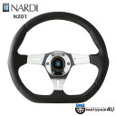 【正規品】NARDI ナルディ NARDI KALLISTA LEATHER 35 ステアリング【N201】 カリスタ レザー ブラック POLISH ポリッ…