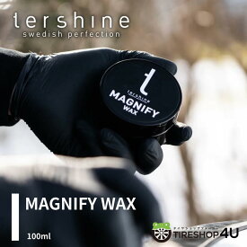 【エントリーでP10倍】【正規品】tershine ターシャイン MAGNIFY WAX マグニファイワックス 100ml 天然セラミック ワックス 車用 高耐久 耐薬品 フィラー入り 塗布簡単 グロスアップ 手洗い セルフ洗車 バイク 車