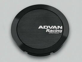 ADVAN Racing センターキャップ C/C φ73 φ63 フルフラット ブラック V0329 V0332
