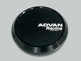 ADVAN Racing センターキャップ C/C フラット φ73 φ63 フラット ブラック Z9566 Z9567