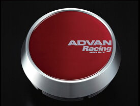 ADVAN Racing センターキャップ C/C ミドル φ73 φ63 ミドル キャンデーレッド V3494 V3497