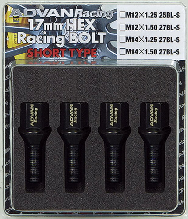 楽天市場】【選べるサイズ】 YOKOHAMA WHEEL ADVAN Racing Bolts SHORT 