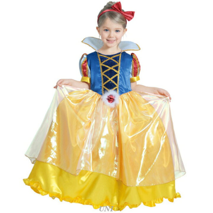 楽天市場 コスプレ 仮装 Dx白雪姫ドレス 子供用 S コスプレ 衣装 ハロウィン 仮装 コスチューム 子供 アニメ キッズ ディズニープリンセス グッズ ドレス パーティーグッズ こども 子ども用 女の子 童話 おとぎ話 正規ライセンス品 公式 パーティワールド