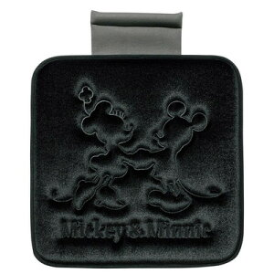 BONFORM(ボンフォーム) ミッキーミニープレス シングルクッション ブラック 【 カー用品 アクセサリー シートクッション 車 内装用品 カーアクセサリー 車載グッズ 】