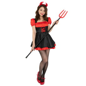 コスプレ 仮装 Patymo キュート デビル 【 コスプレ 衣装 ハロウィン 仮装 コスチューム 悪魔 デビル 大人用 パーティーグッズ レディース 余興 女性用 】