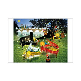 【取寄品】 ジグソーパズル 300ピース 3台のピアノノスタルジア 藤城清治 【 室内遊び 巣ごもりグッズ おもちゃ オモチャ 玩具 】
