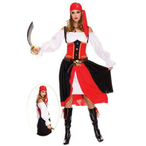 コスプレ 仮装 ジュエルオブパイレーツナイト 【 コスプレ 衣装 ハロウィン 仮装 コスチューム 海賊 レディース 女性用 女海賊 余興 パーティーグッズ 大人用 】