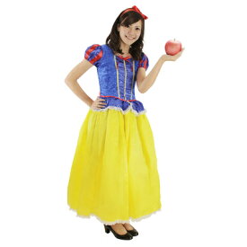 コスプレ 仮装 Snow White 白雪姫 (スノーホワイト) 大人用 【 コスプレ 衣装 ハロウィン 仮装 コスチューム ディズニープリンセス グッズ ドレス 白雪姫 大人 正規ライセンス品 余興 童話 おとぎ話 女性用 公式 パーティーグッズ レディース 】