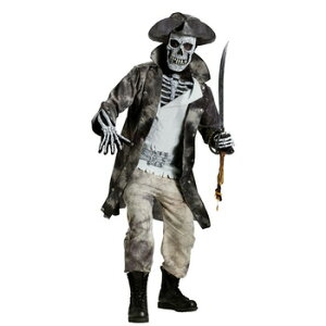 コスプレ 仮装 ゴーストパイレーツ 大人用 【 コスプレ 衣装 ハロウィン 仮装 コスチューム 海賊 おばけ 怖い メンズ 女海賊 幽霊 オバケ 男性用 ホラー 余興 お化け パーティーグッズ 】
